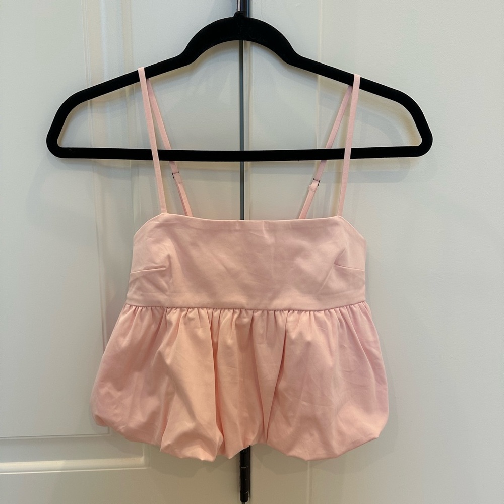 Light Pink Bubble Top Brand new